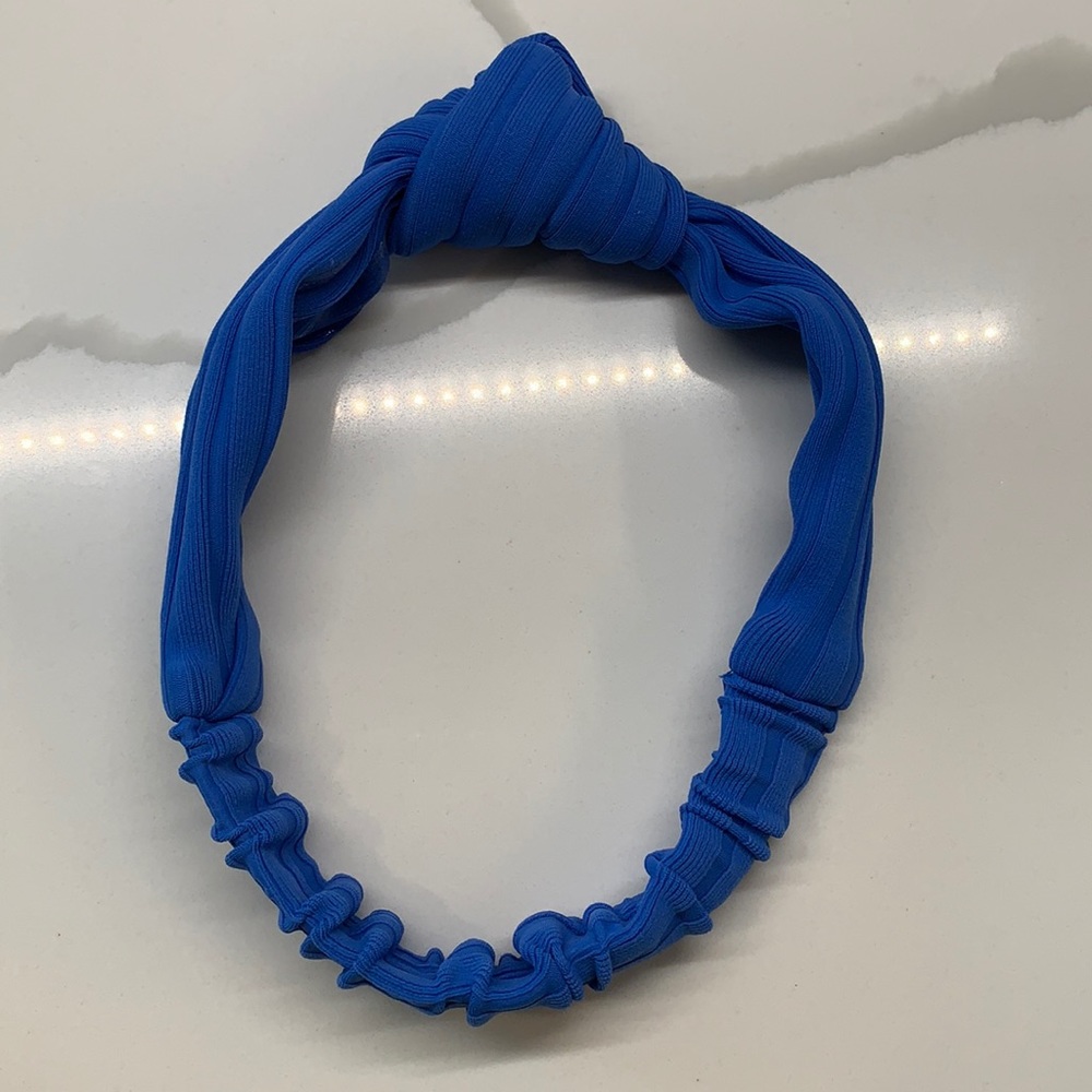 Lele SadoughiX Solid & Striped Swim Betty Headband